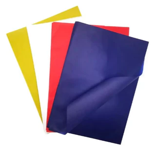 Papel Carbono Risco Para Tecido Costura Bordado 5 Folhas