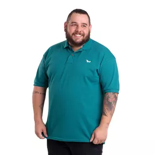 Camisa gola polo masculina Ridens Plus size G1 ao G4