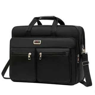 Bolsa Pasta Notebook Grande Nylon Masculino Maleta Executiva BS052