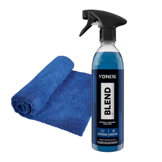 Cera Blend Vonixx Automotiva Vitrificadora Carnaúba + Toalha Microfibra