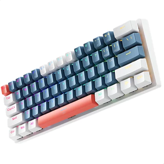 Teclado Mecânico Gamer K500-B61 60% Retroilumiminado RGB