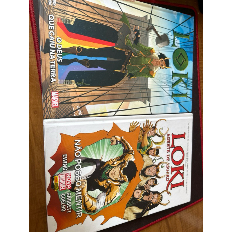 Combo Loki o Deus que caiu na terra + agente de asgard não posso mentir ...