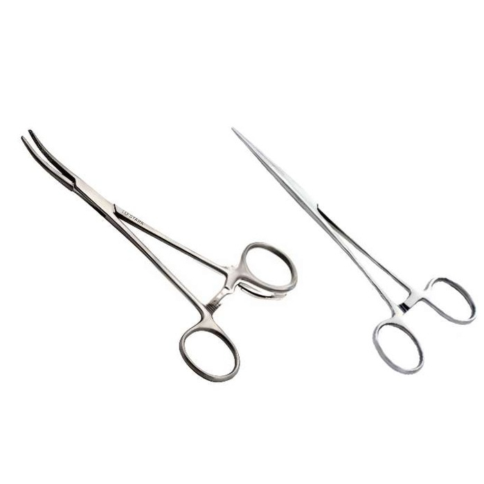 PINCA KELLY CIRURGICA 16CM EM AÇO INOX - Reta ou Curva | Shopee Brasil