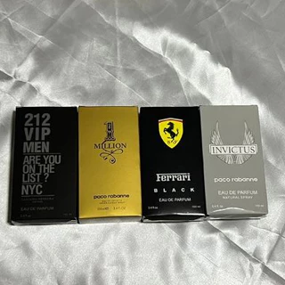 Kit 4 perfumes masculino 100 ml cada