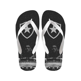 Chinelo De Time Botafogo Sandália Confortável / Sandalia Do Fogao