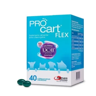 Pro Cart Flex Cães e Gatos Agener 40 Cápsulas