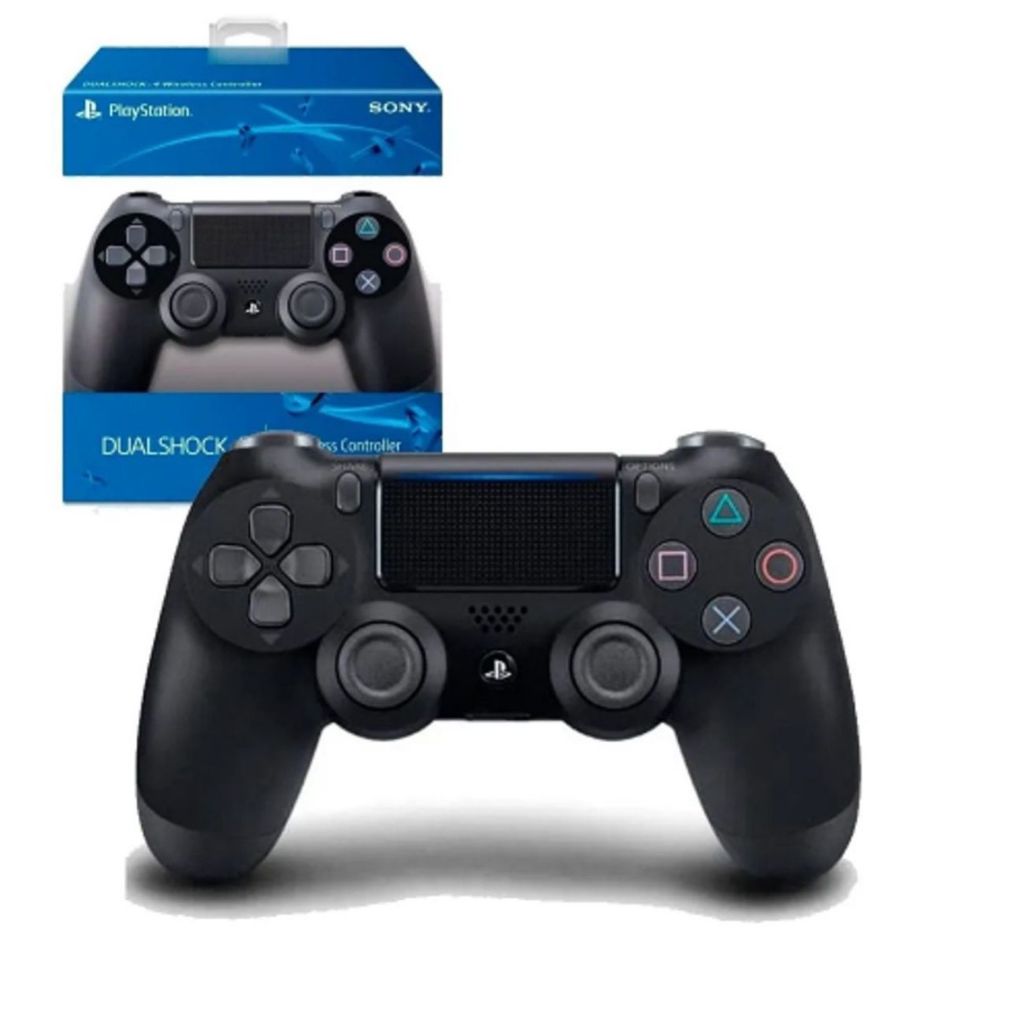 Controle Ps4 Dualshock Sem Fio Bluetooth Joystick Preto