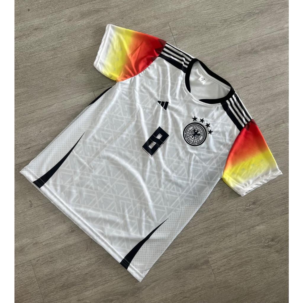 Camiseta Camisa Alemanha Modelo Torcedor Tecido Leve Escudo Bordado