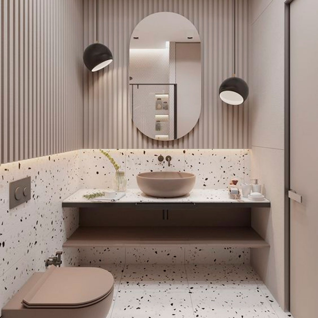 Espelho Oval Lapidado Banheiro Quarto Sala 80 X 50 Cm