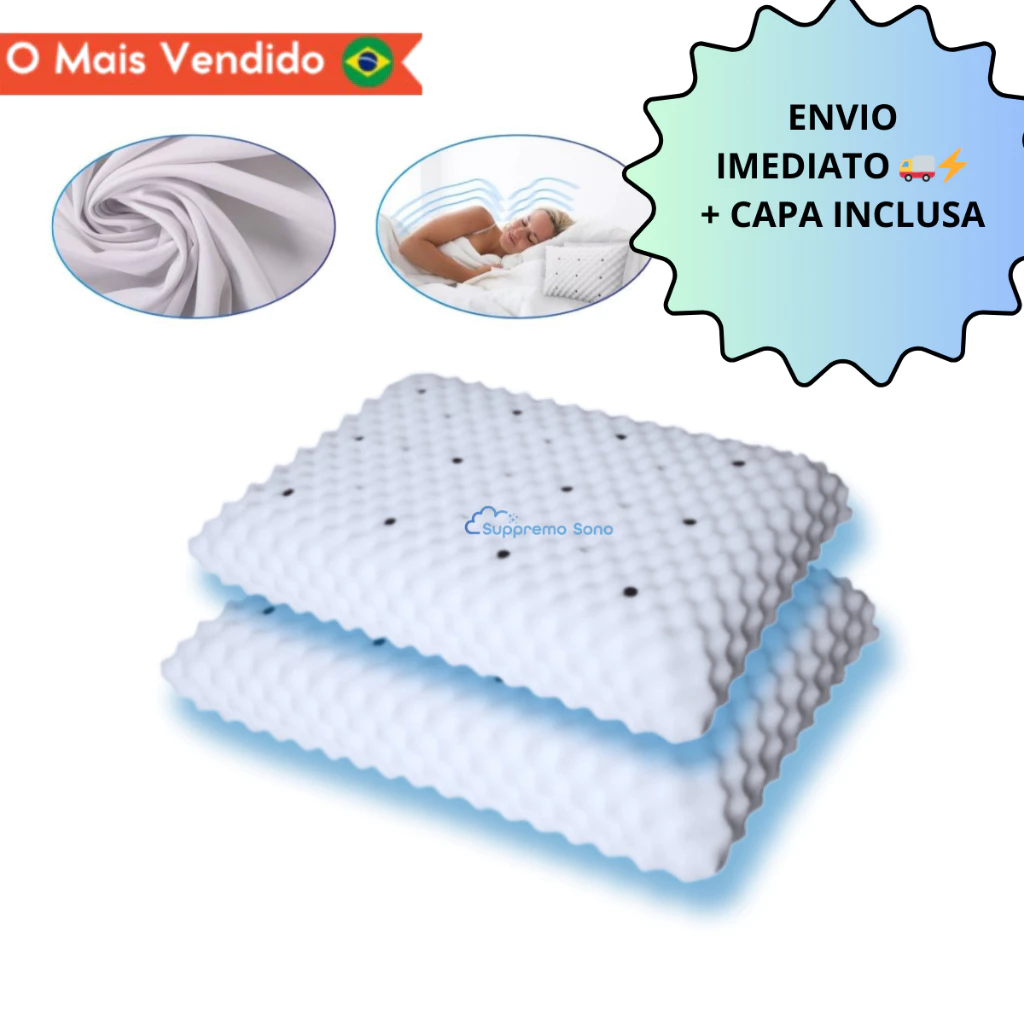 Travesseiro Magnético com Infravermelho