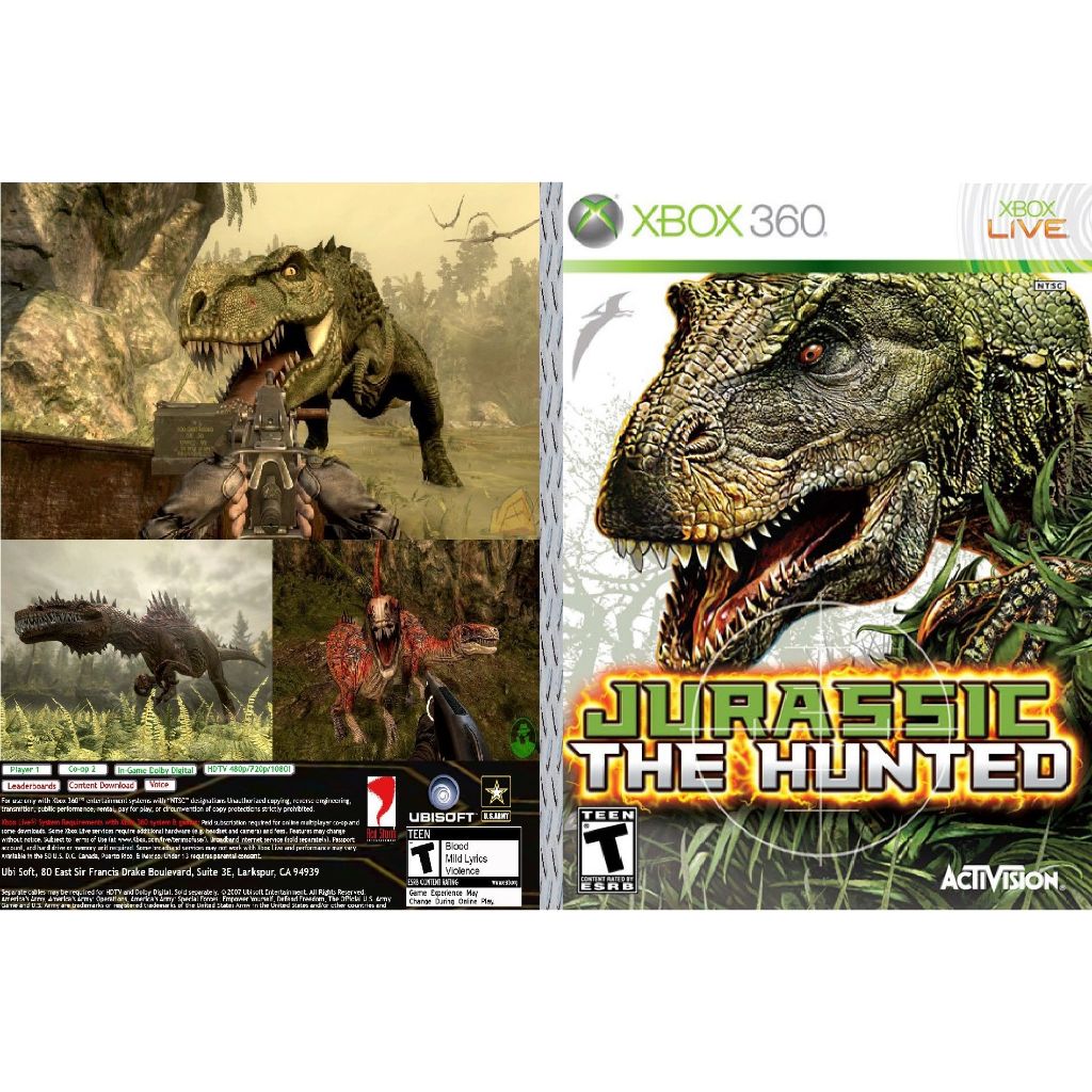 完璧すぎて可愛げがない JURASSIC THE HUNTED XBOX 360 | Shopee Brasil その他