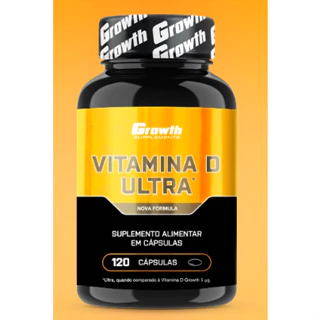 VITAMINA D ULTRA (2000UI) 120 CAPS - GROWTH SUPPLEMENTS