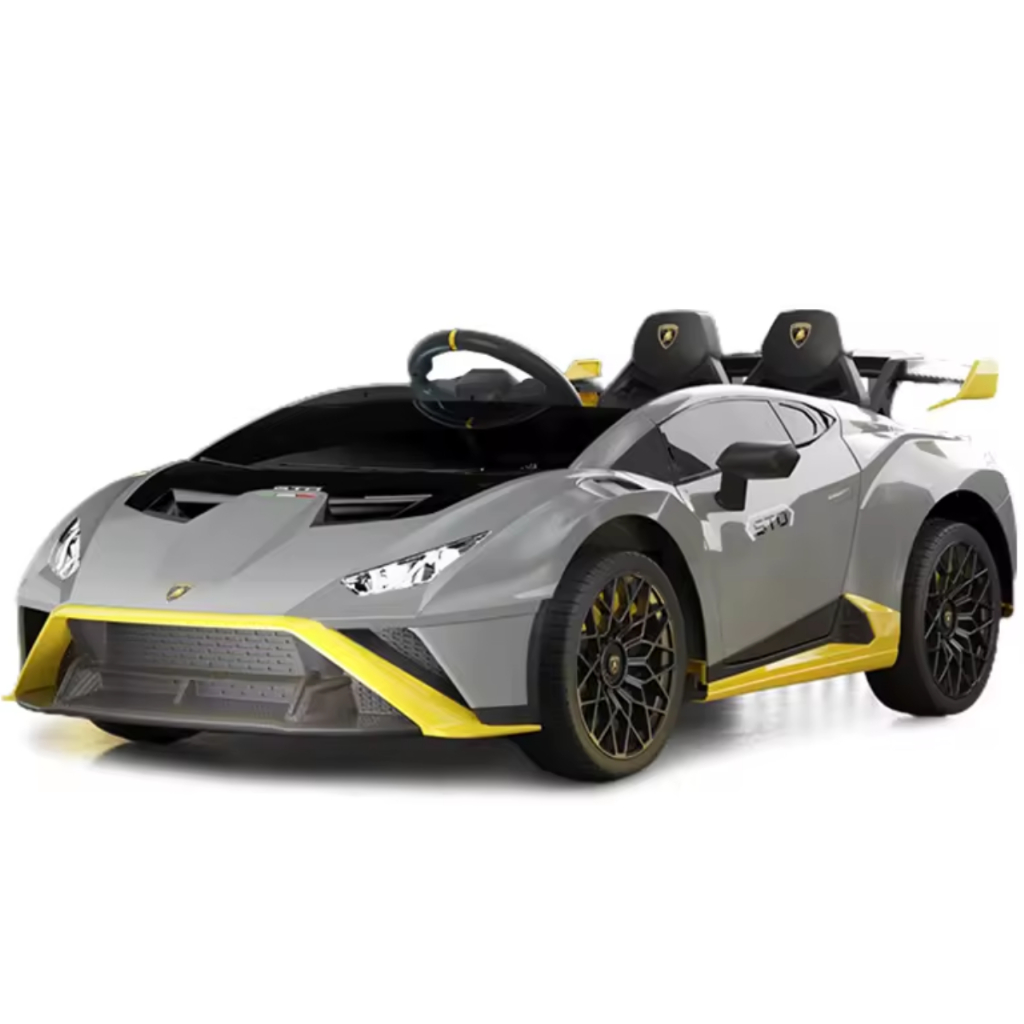 Carro Carrinho Elétrico Infantil Lamborghini Huracan 24V Drift Faz Zerinho Controle Remoto Bivolt
