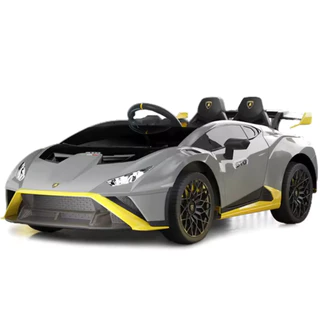 Carro Carrinho Elétrico Infantil Lamborghini Huracan 24V Drift Faz Zerinho Controle Remoto Bivolt