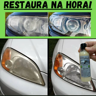 Revitalizador de Farol Tira Risco e Amarelado