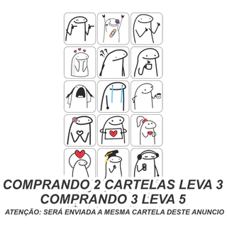 Cartela de Adesivos 18 Unidades de 2,5x2,5 cm Flork Prova de Água Cores Vibrantes e Alta Durabilidade Ideal para Tags Etiquetas Rótulos Brindes de Aniversário Lembrancinhas lembrança Lacres Cadernos Celulares Tubetes Latinhas Saquinhos brinde