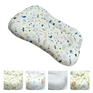 Ninho Redutor Casulinho de Berço Menino e Menina Estampado 100% Algodão - Dupla Face- Várias Cores em Oferta na Shopee