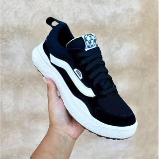 Tênis Ultra Neo Masculino Casual Preto Branco Leve Promoção