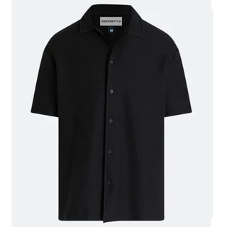 Camisa de manga curta Oversized, linho rústico, varias cores disponíveis.