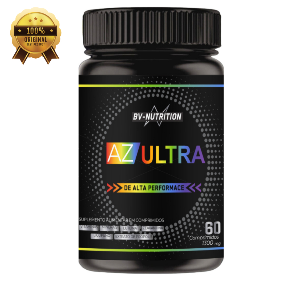 Az Ultra Suplemento Multivitamínico 1.300mg Completo - Homem e Mulher - Polivitaminico