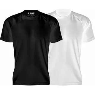 Kit 2 Camisas Masculina Lisa Básica Esportiva Dry Fit - Treino Academia