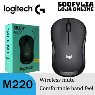 Logitech M220 Mouse óptico Silencioso Sem Fio Para Usb Doméstico E No Escritório