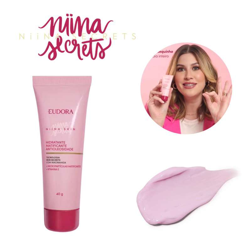 Hidratante Matificante Antioleosidade Niina Skin 40g
