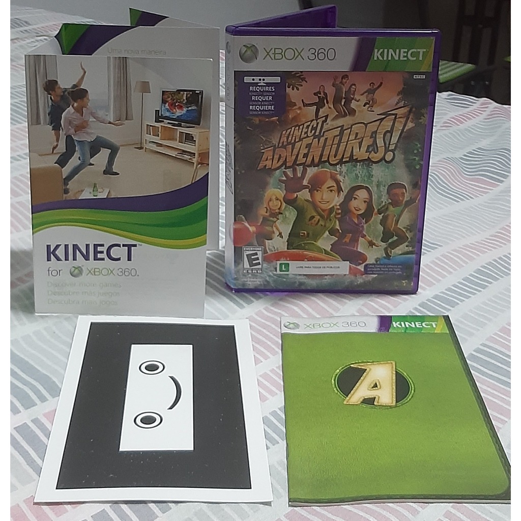 Kinect Adventures Xbox 360 Mídia Física Completa (NTSC) Americano