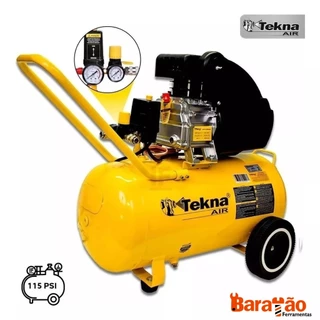 Compressor De Ar Elétrico Cp8550-1c 50l 2,5hp Tekna