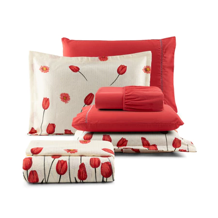 Kit com cobre leito casal queen, colcha piquet de luxo, jogo de cama 