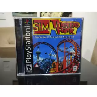 Sim Theme Park - Play 1 midia preta