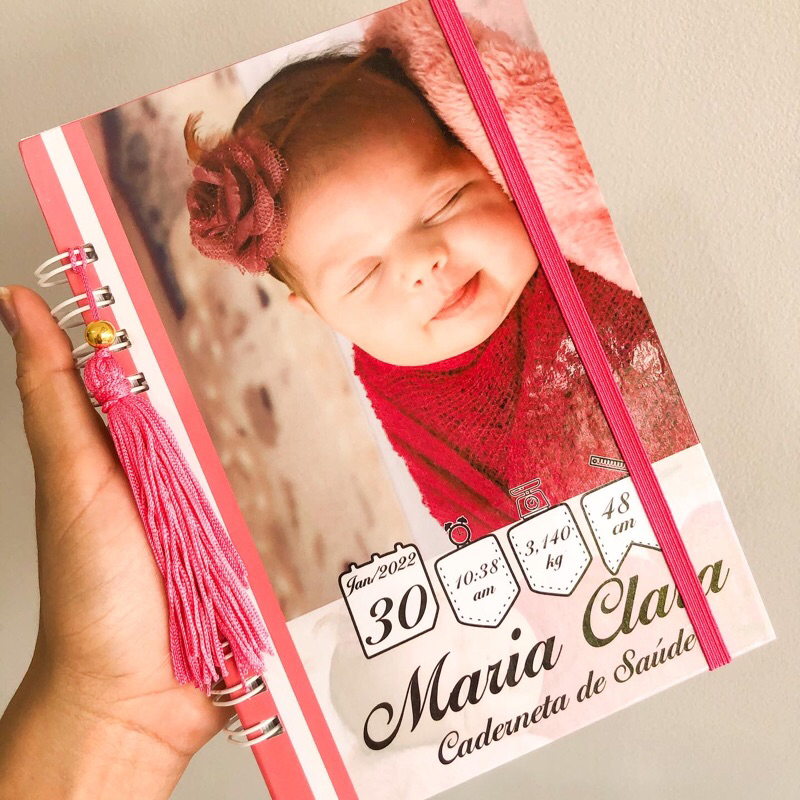 Caderneta de Vacina com foto Personalizada Versão Atualizada - MENINO E ...