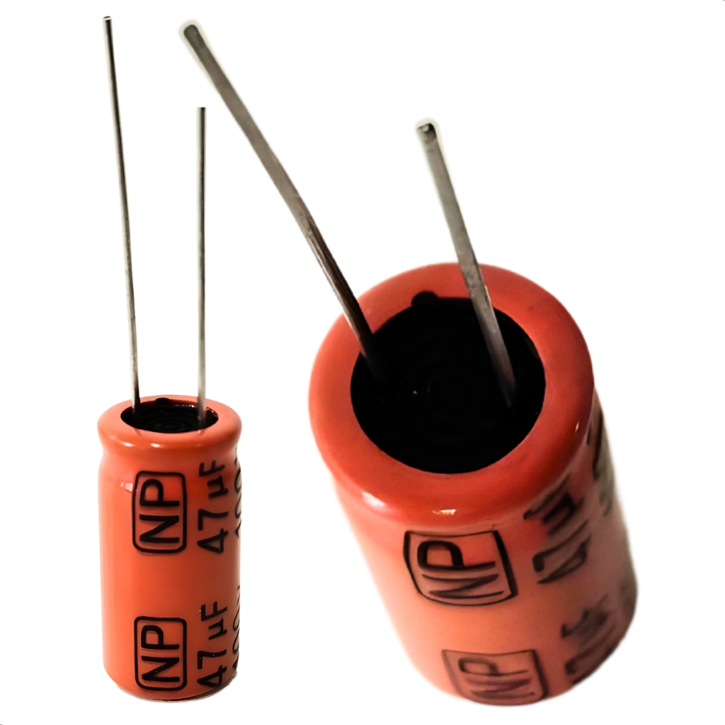 Capacitor Eletrolítico 47Uf 100V Para Driver Corneta de Som