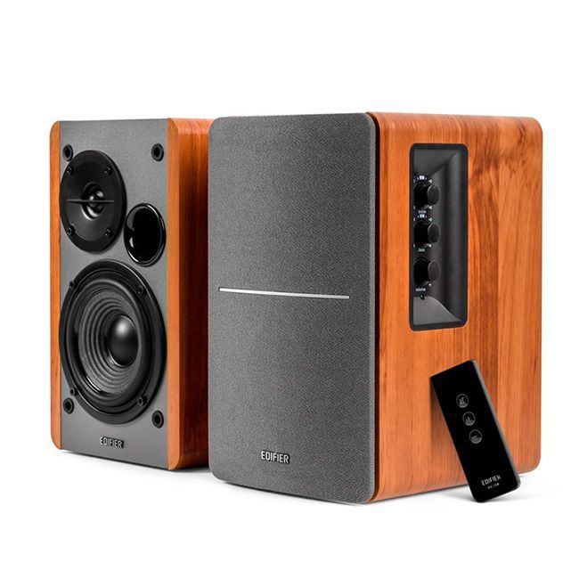 Monitores De Áudio Edifier R1280t 42w Rms Stéreo Bivolt Home Studio Caixa Ativa Mixagem Masterização