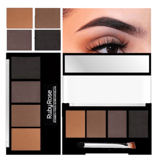 Trio de sombras para sobrancelha Ruby Rose
