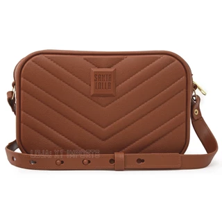 Bolsa Feminina Santa Lolla Porte Médio Emborrachada Transversal Lançamento