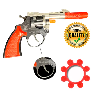 Revólver Espoleta Full Parafusado Premium de brinquedo espoleta 383