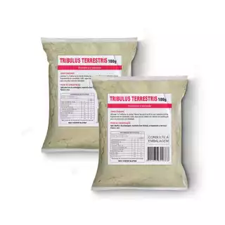 Tribullus Terrestris em Pó 100g Kit 2 Unidades Torres Alimentos