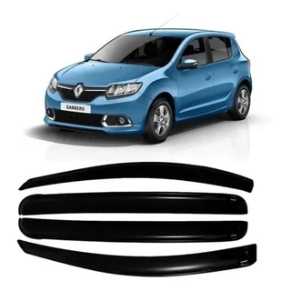 Calha De Chuva/defletor 4pts Sandero 2014/2022 ref; 11012a