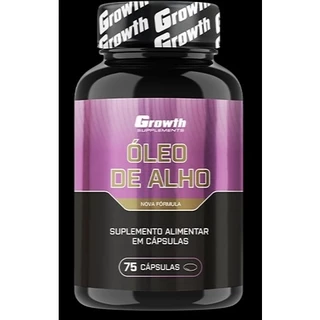 Óleo de Alho 500mg (75 Cáps) - Growth Supplements