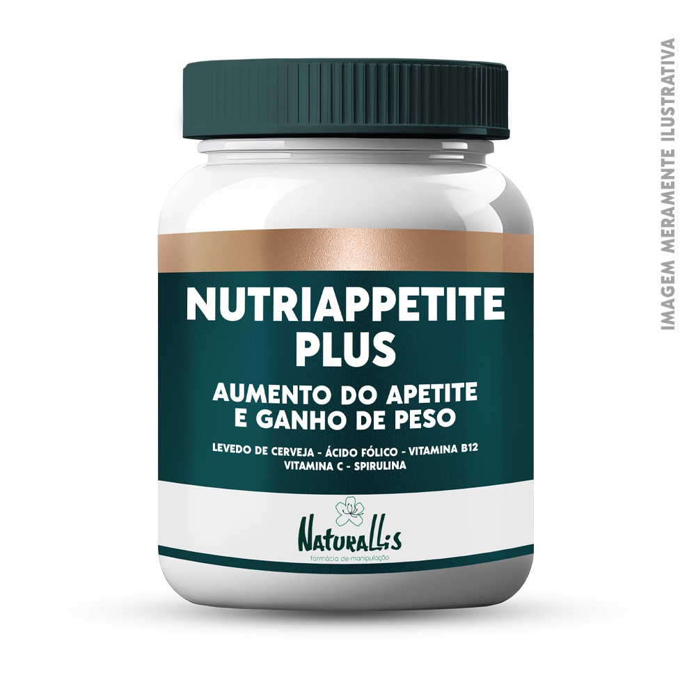 NutriAppetite Plus - Suplemento para aumento do apetite e ganho de peso ...