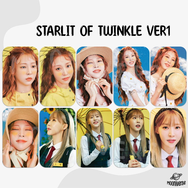 Photocards Moonbyul (Mamamoo) - Starlit of Muse/Twinkle (Era