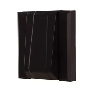 Acabamento Válvula Descarga Hydra Docol Deca Metal Preto Black