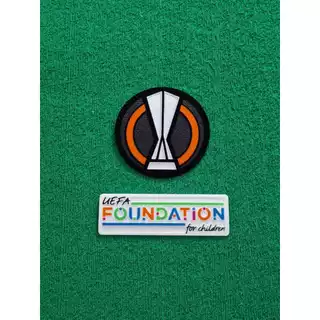 Kit Patchs Liga Europa Personalização Camisa Napoli Tottenham Betis Lazio Olympique Marselha Celtic Galatasaray Mônaco Lewerkusen United Ajax Roma