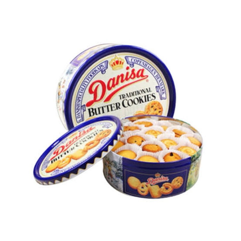 Biscoitos Danisa Butter Cookies 200g - Receita Dinamarquesa Original | Biscoitos de Manteiga Crocantes
