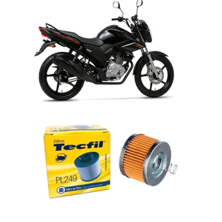 Filtro De Oleo Pl249 Fazer150 Yamaha Orginal Tecfil