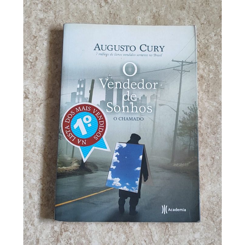 Livro Augusto Cury - O vendedor de Sonhos/ Autocontrole | Shopee Brasil