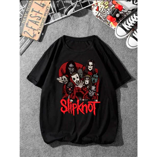 Camiseta Banda De Rock Slipknot Camisa Básica Lançamento Premium Exclusivo - Envio Imediato - Galaxy Shoppp