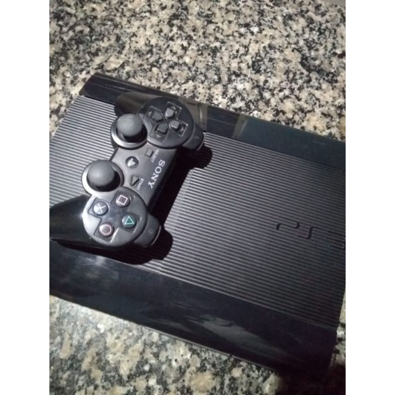 PS3 super slim + loja Thanos com 1500 jogos para baixar