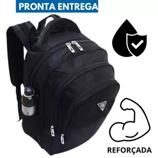 Mochila Bolsa Mala Reforçada Notebook Impermeável Envio Imediato Unisex Top em Oferta na Shopee